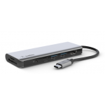 Belkin AVC009btSGY Connect 100W USB-C 7 合 1 高速多媒體集線器